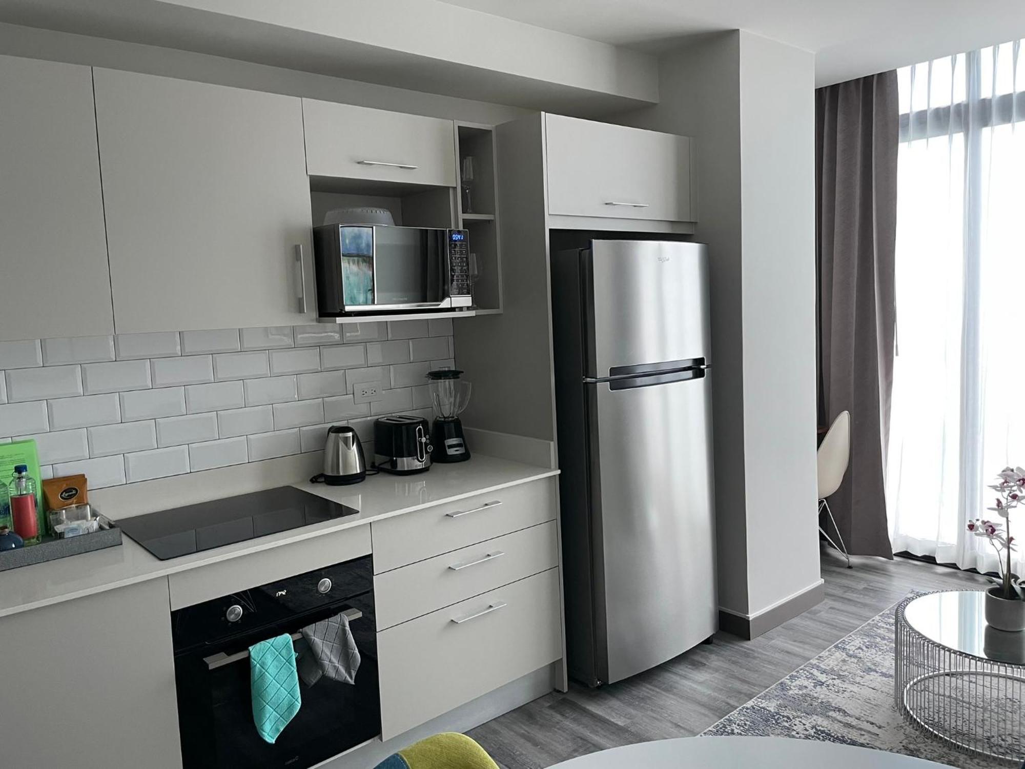 Cozy Apartment With Terrace, Sj Cosmopolitan Tower #402 San José Exteriér fotografie